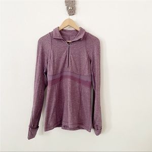 Lululemon Full Tilt Half Zip Pullover In space Dye